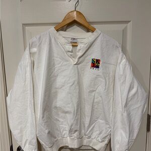 Vintage White Long Sleeve “Ski Vail” Top